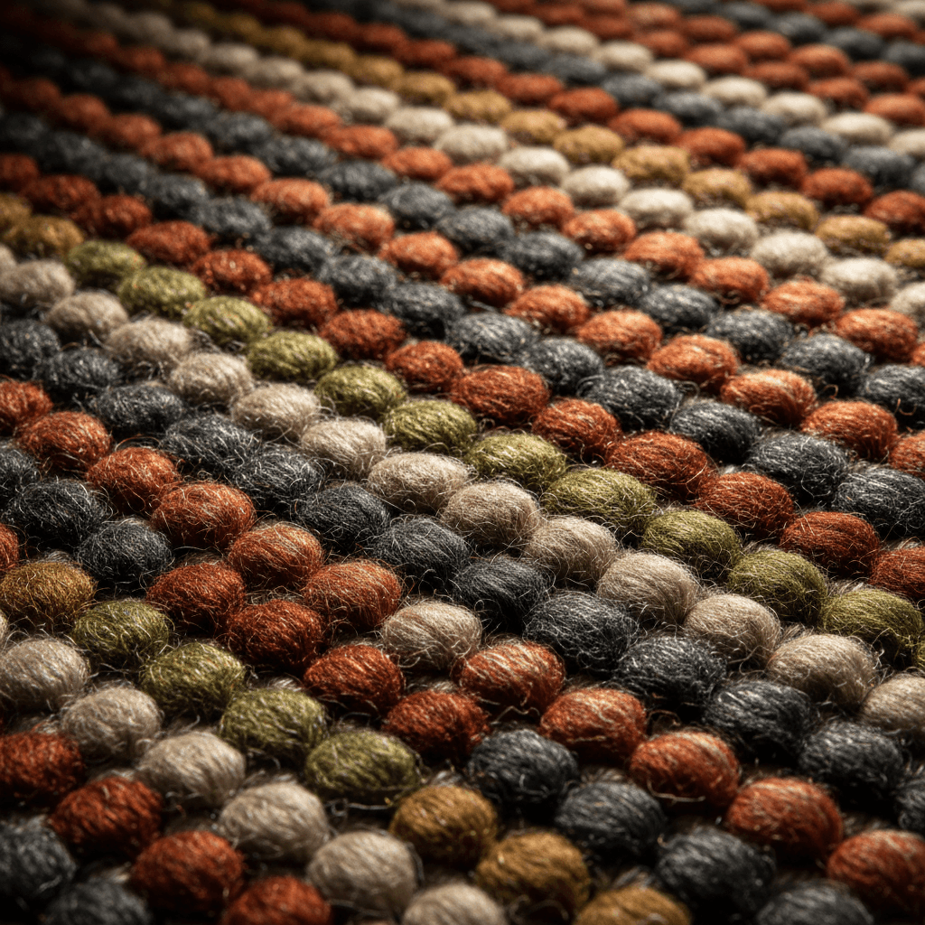 Demani rug weave detail showing premium construction