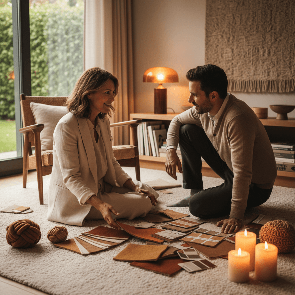 Personal rug consultation and design guidance